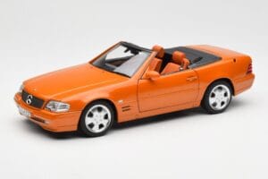 Mercedes SL 500 R129 Oranssi Metallic Norev 1:18 183752 Metalli