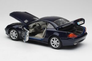 Mercedes SL 500 R230 Sininen Maisto 1:18 B66962126 Metalli — kuva 5 / 8
