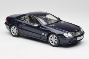 Mercedes SL 500 R230 Sininen Maisto 1:18 B66962126 Metalli — kuva 6 / 8