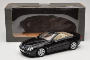 Mercedes SL R129 Musta Minichamps 1:18 B66962171 Metalli — kuva 11 / 11