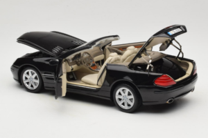 Mercedes SL R129 Musta Minichamps 1:18 B66962171 Metalli — kuva 6 / 11