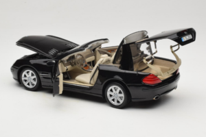 Mercedes SL R129 Musta Minichamps 1:18 B66962171 Metalli — kuva 7 / 11
