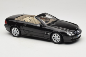 Mercedes SL R129 Musta Minichamps 1:18 B66962171 Metalli — kuva 8 / 11