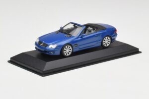 Mercedes SL R230 Tanzanite Sininen Minichamps 1:43 B66962250 Metalli — kuva 2 / 4