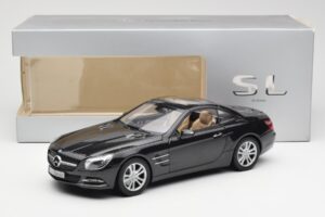 Mercedes SL R231 Magnetite Musta Metallic Norev 1:18 B66960107 Metalli — kuva 9 / 9