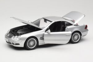 Mercedes SL55 AMG R230 Hopea Maisto 1:18 36894 Metalli — kuva 2 / 8