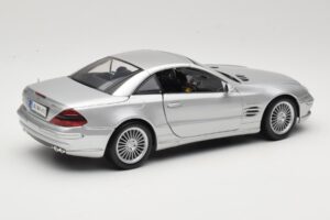 Mercedes SL55 AMG R230 Hopea Maisto 1:18 36894 Metalli — kuva 3 / 8