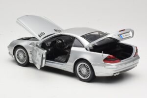 Mercedes SL55 AMG R230 Hopea Maisto 1:18 36894 Metalli — kuva 5 / 8