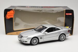 Mercedes SL55 AMG R230 Hopea Maisto 1:18 36894 Metalli — kuva 8 / 8