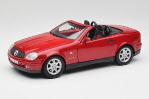 Mercedes SLK 230 R170 Punainen Maisto 1:18 56023 Metalli