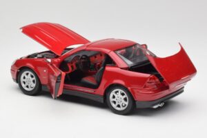 Mercedes SLK 230 R170 Punainen Maisto 1:18 56023 Metalli — kuva 6 / 9