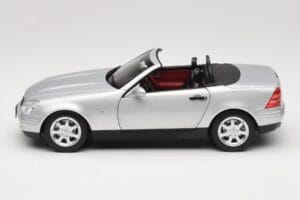 Mercedes SLK R170 Brilliant Silver Norev 1:18 183020 Metalli — kuva 4 / 9