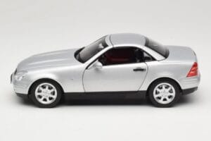 Mercedes SLK R170 Brilliant Silver Norev 1:18 183020 Metalli — kuva 5 / 9