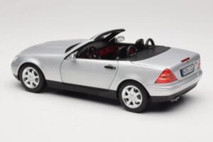 Mercedes SLK R170 Brilliant Silver Norev 1:18 183020 Metalli — kuva 8 / 9