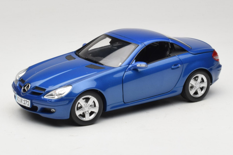 Mercedes SLK R171 Blue Metallic Minichamps 1:18 100033131 Metalli