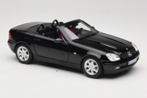 Mercedes SLK200 R170 Musta Norev 1:18 B66040714 Metalli — kuva 7 / 9