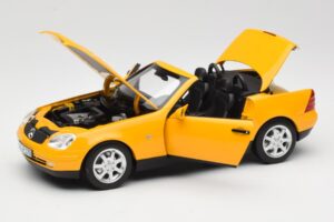 Mercedes SLK200 R170 Keltainen Norev 1:18 B66040713 Metalli — kuva 2 / 9