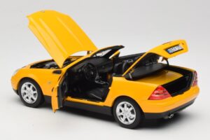 Mercedes SLK200 R170 Keltainen Norev 1:18 B66040713 Metalli — kuva 6 / 9