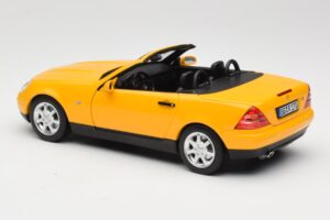 Mercedes SLK200 R170 Keltainen Norev 1:18 B66040713 Metalli — kuva 8 / 9