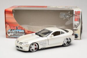 Mercedes SLR McLaren C199 Valkoinen Maisto 1:18 31068 Metalli — kuva 8 / 8