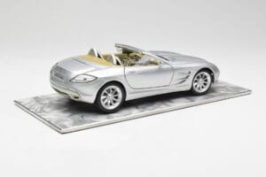 Mercedes SLR Vision Roadster Liquid Hopea Maisto 1:18 B66963208 Metalli — kuva 3 / 8