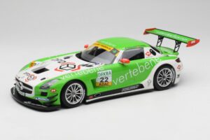 Mercedes AMG SLS C197 GT3 MS Racing #22 V. Sigacev / C. Stoll ADAC GT Masters 2011 Minichamps 1:18 151113102 Metalli