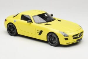 Mercedes SLS AMG C197 Keltainen Minichamps 1:18 100039022 Metalli — kuva 6 / 8