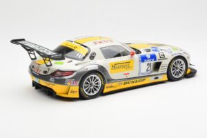Mercedes SLS AMG GT3 #21 Rowe Racing Arnold / Roloff / Seyffarth / Jäger ADAC 24 Hours Nürburgring 2013 Minichamps 1:18 15113 — kuva 2 / 6