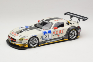 Mercedes SLS AMG GT3 #21 Rowe Racing M. Zehe / M. Hartung ADAC 24h Nurburgring 2012 Minichamps 1:18 151123121 Metalli