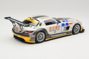 Mercedes SLS AMG GT3 #22 Rowe Racing R. Graf / M. Seyffarth ADAC 24h Nurburgring 2012 Minichamps 1:18 151123122 Metalli — kuva 2 / 6