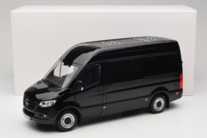 Mercedes Sprinter Musta Norev 1:18 183041 Metalli — kuva 8 / 8