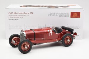 Mercedes SSK #14 Zatuszek Argentinian Autumn Race 1931 CMC 1:18 M-207 Metalli — kuva 6 / 6