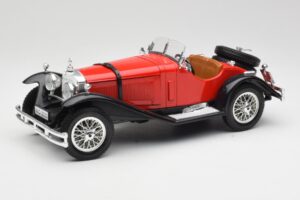 Mercedes SSK Punainen & Musta Bburago 1:18 3009-M1 Metalli