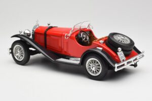 Mercedes SSK Punainen & Musta Bburago 1:18 3009-M1 Metalli — kuva 5 / 6
