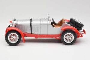Mercedes SSK Hopea & Punainen Bburago 1:18 3009-M2 Metalli — kuva 3 / 6