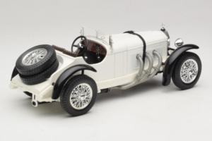 Mercedes SSK Valkoinen Bburago 1:18 3009-P3 Metalli — kuva 2 / 6