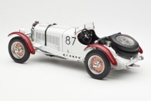 Mercedes SSKL R. Caracciola / W. Sebastian Mille Miglia Winner 1931 CMC 1:18 M-055 Metalli — kuva 5 / 6