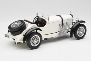 Mercedes SSKL Valkoinen Bburago 1:18 3002 Metalli — kuva 3 / 8