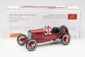 Mercedes #32 C. Lautenschlager / Traub Targa Florio 2nd Place 1924 CMC 1:18 M-187 Metalli — kuva 6 / 6