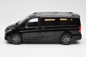 Mercedes V-Class W447 AMG Line Musta Norev 1:18 183860 Metalli — kuva 4 / 6