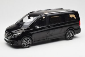 Mercedes V-Class W447 AMG Line Musta Norev 1:18 183860 Metalli