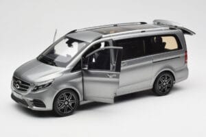 Mercedes V-Class W447 AMG Line Harmaa Metallic Norev 1:18 183488 Metalli — kuva 2 / 9