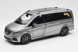 Mercedes V-Class W447 AMG Line Harmaa Metallic Norev 1:18 183488 Metalli