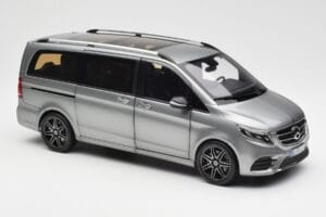 Mercedes V-Class W447 AMG Line Harmaa Metallic Norev 1:18 183488 Metalli — kuva 7 / 9