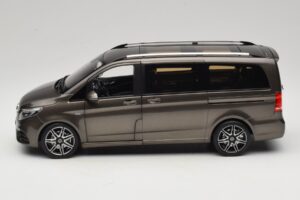 Mercedes V-Class W447 AMG Line Indium Grey Norev 1:18 183873 Metalli — kuva 4 / 8