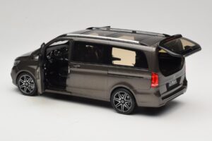 Mercedes V-Class W447 AMG Line Indium Grey Norev 1:18 183873 Metalli — kuva 5 / 8