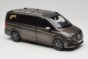 Mercedes V-Class W447 AMG Line Indium Grey Norev 1:18 183873 Metalli — kuva 6 / 8