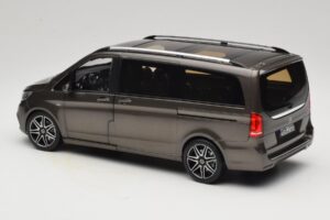 Mercedes V-Class W447 AMG Line Indium Grey Norev 1:18 183873 Metalli — kuva 7 / 8