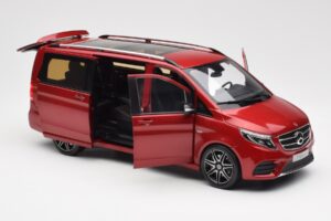Mercedes V-Class W447 Designo Hyacinth Punainen Metallinen Norev 1:18 B66004166 Metalli — kuva 4 / 7