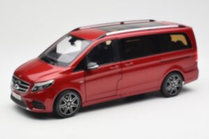 Mercedes V-Class W447 Designo Hyacinth Punainen Metallinen Norev 1:18 B66004166 Metalli